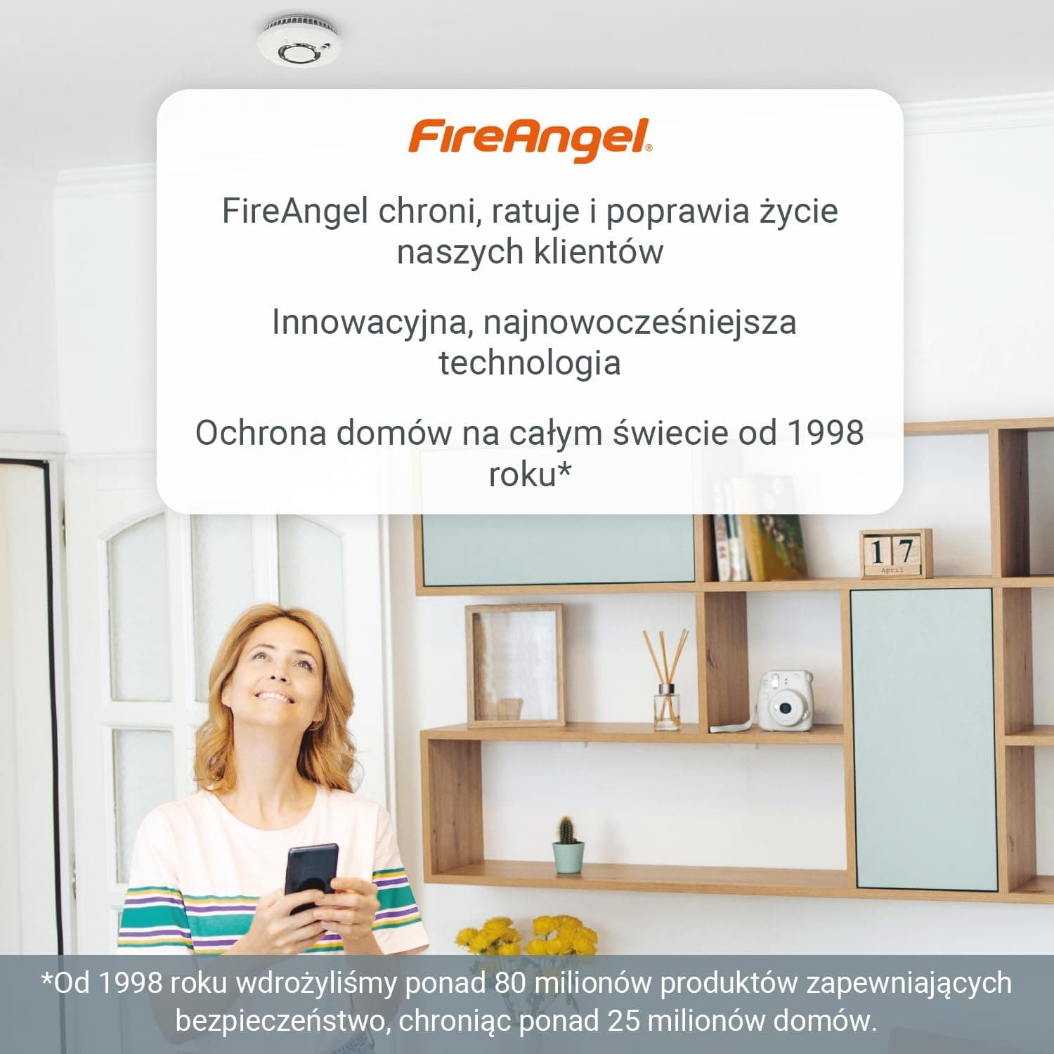 آشکارساز و آلارم دیجیتال رطوبت و مونوکسید کربن FireAngel خانگی مدل FA3322 آشکارساز و آلارم دیجیتال رطوبت و مونوکسید کربن FireAngel خانگی مدل FA3322