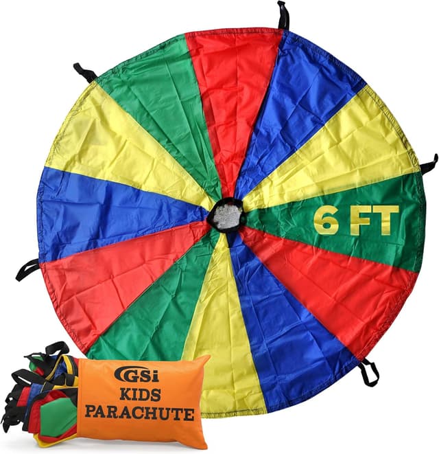 چتر بازی کودکان GSI رنگینکمانی 6 Feet چتر بازی کودکان GSI رنگینکمانی 6 Feet