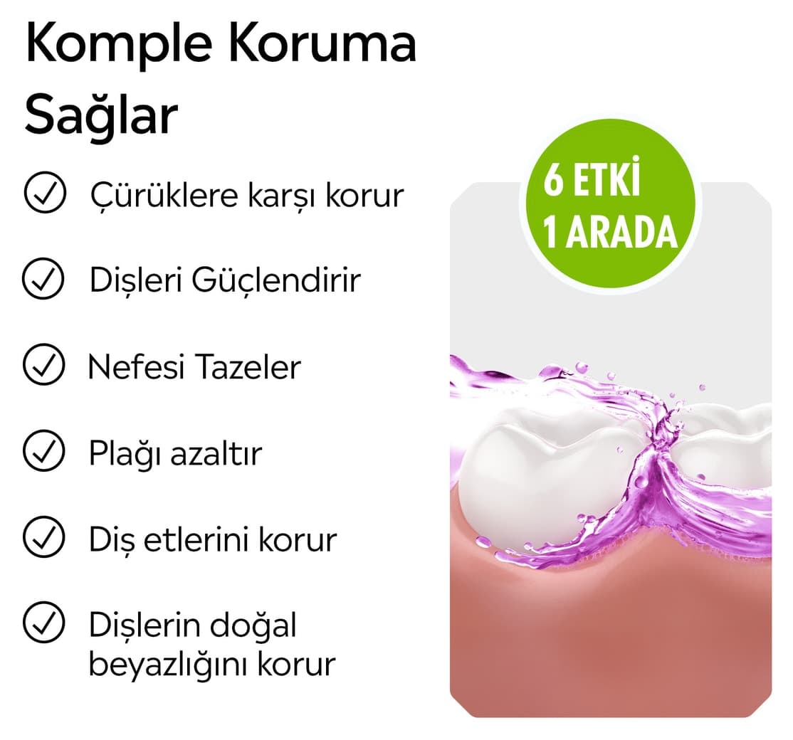 دهانشویه Listerine Total Care با محافظت از دندان و ۶ اثر همزمان 1000 ml دهانشویه Listerine Total Care با محافظت از دندان و ۶ اثر همزمان 1000 ml