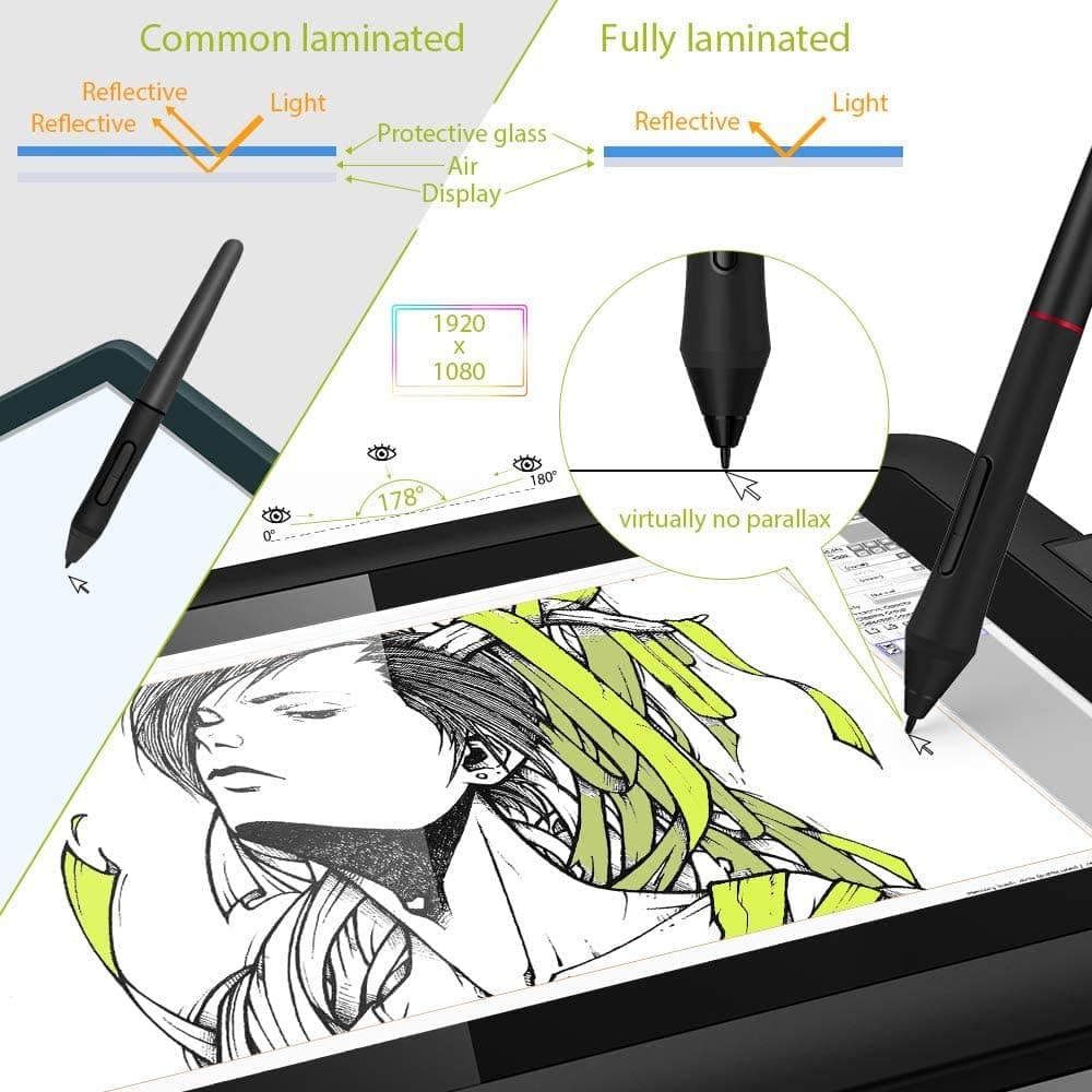 تبلت گرافیکی XP-Pen Artist 12 Pro صفحه تمام لمینیت ۱۱٫۶ اینچی تبلت گرافیکی XP-Pen Artist 12 Pro صفحه تمام لمینیت ۱۱٫۶ اینچی