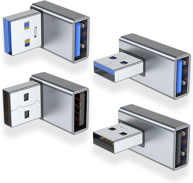 آداپتور USB 3.0 AreMe چهارجهته USB A نر به ماده بسته 4 عددی آداپتور USB 3.0 AreMe چهارجهته USB A نر به ماده بسته 4 عددی