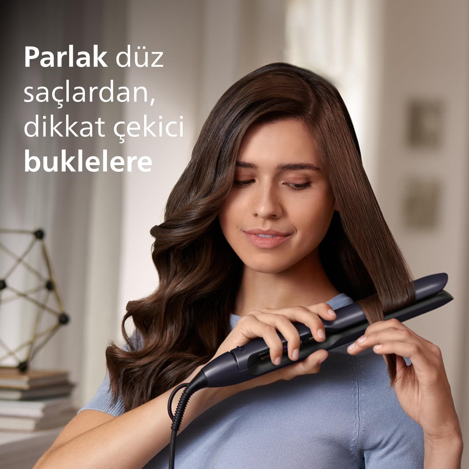 اتوی مو فرکننده PHILIPS با صفحات روغن آرگان، فناوری ThermoShield، مراقبت یونی و کاور ضدحرارت مدل BHS732/00 اتوی مو فرکننده PHILIPS با صفحات روغن آرگان، فناوری ThermoShield، مراقبت یونی و کاور ضدحرارت مدل BHS732/00