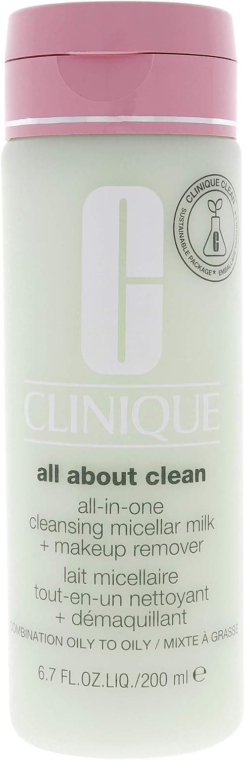 شیر میسلار پاککننده زنانه Clinique مناسب پوست خشک All About Clean 6.7 oz شیر میسلار پاککننده زنانه Clinique مناسب پوست خشک All About Clean 6.7 oz