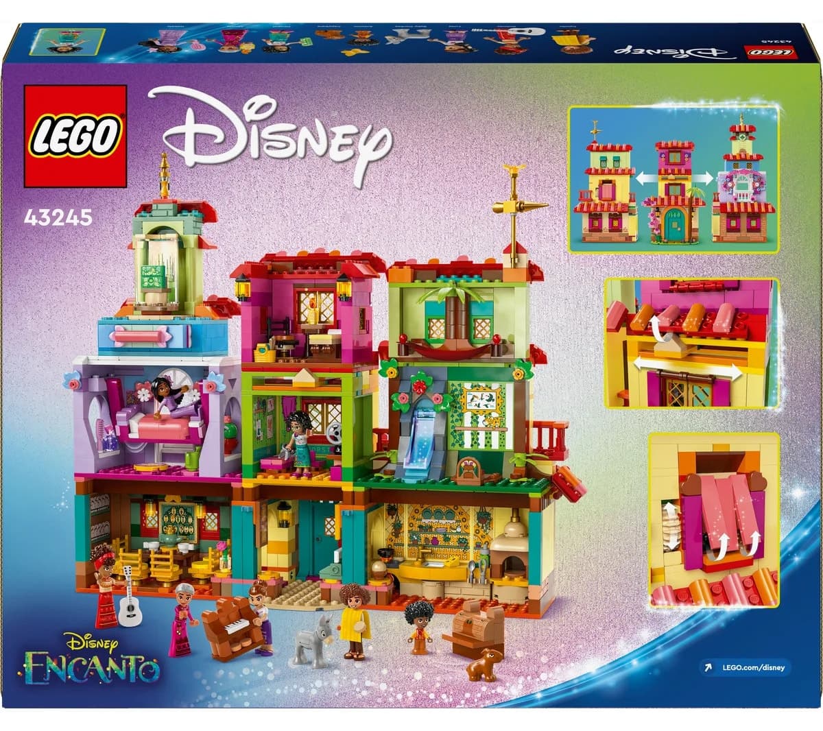 لگو Disney Enkanto خانه جادویی مادریگال مدل 43245 لگو Disney Enkanto خانه جادویی مادریگال مدل 43245