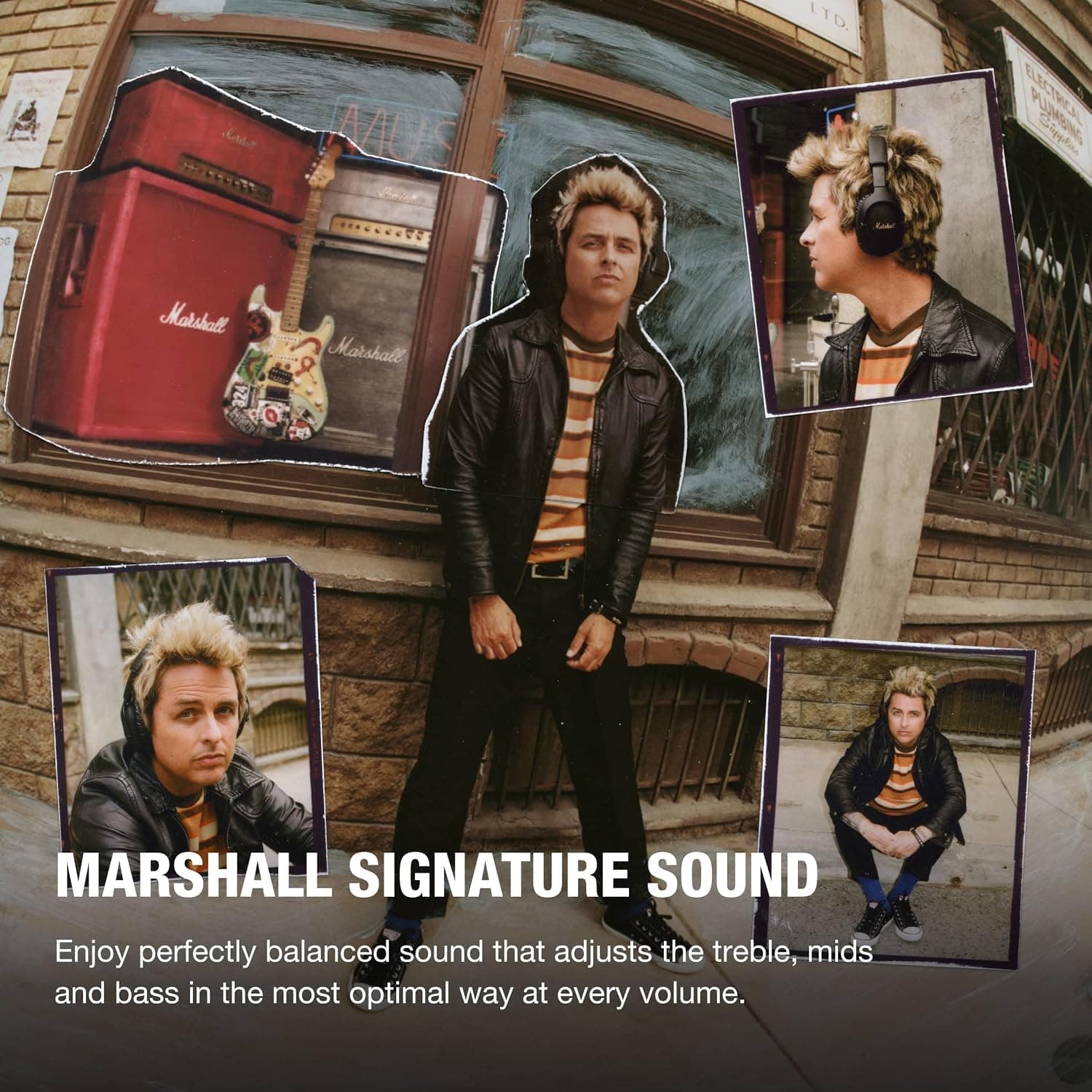 هدفون بلوتوثی Marshall Monitor III با حذف نویز فعال، 70 ساعت پخش، مشکی هدفون بلوتوثی Marshall Monitor III با حذف نویز فعال، 70 ساعت پخش، مشکی