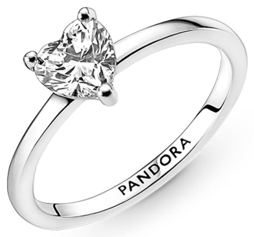 حلقه زنانه Pandora نقره 925 طرح قلب تکنگین زیرکونیا کیوبیک Moments حلقه زنانه Pandora نقره 925 طرح قلب تکنگین زیرکونیا کیوبیک Moments