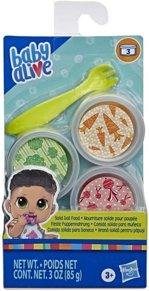 غذای جامد عروسک Baby Alive Hasbro چندرنگ مدل E9120 غذای جامد عروسک Baby Alive Hasbro چندرنگ مدل E9120