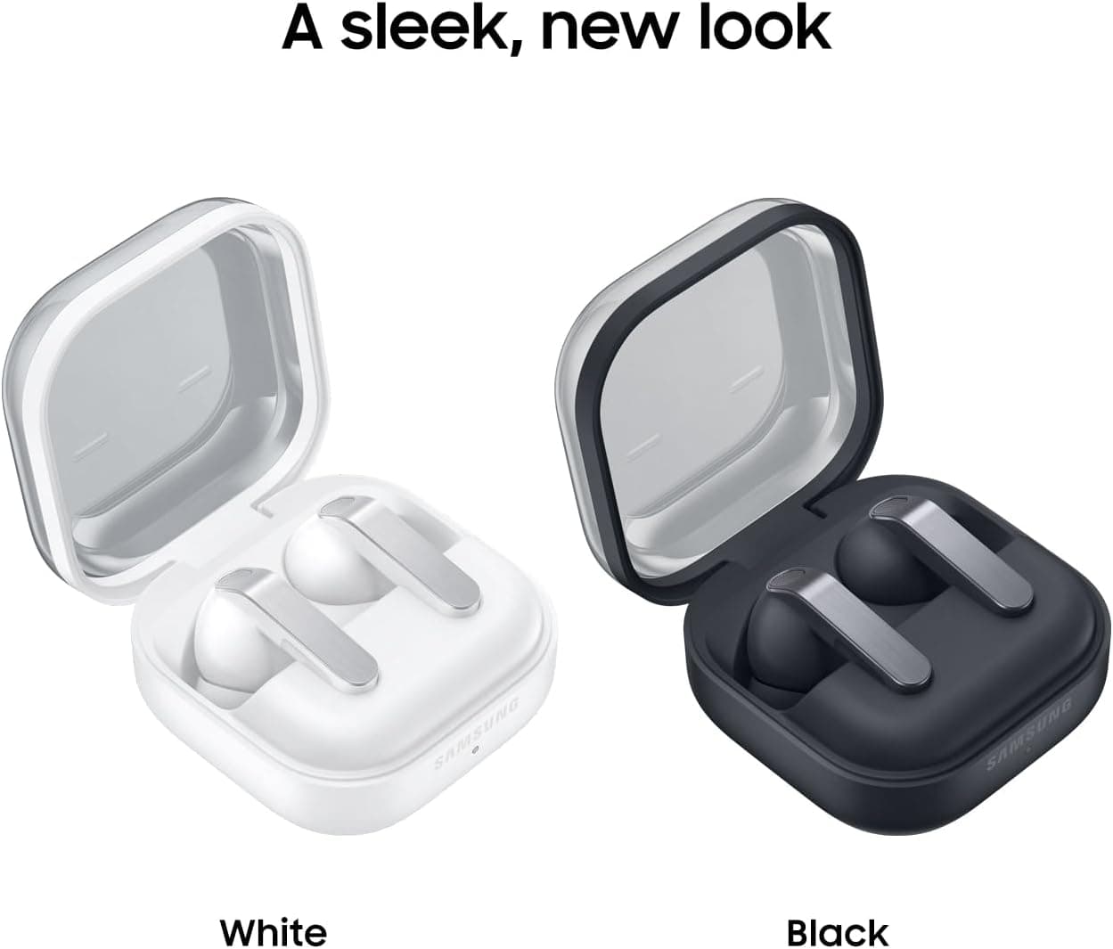 ایرفون بیسیم Samsung مدل Galaxy Buds 4 Pro سفید با حذف نویز ایرفون بیسیم Samsung مدل Galaxy Buds 4 Pro سفید با حذف نویز