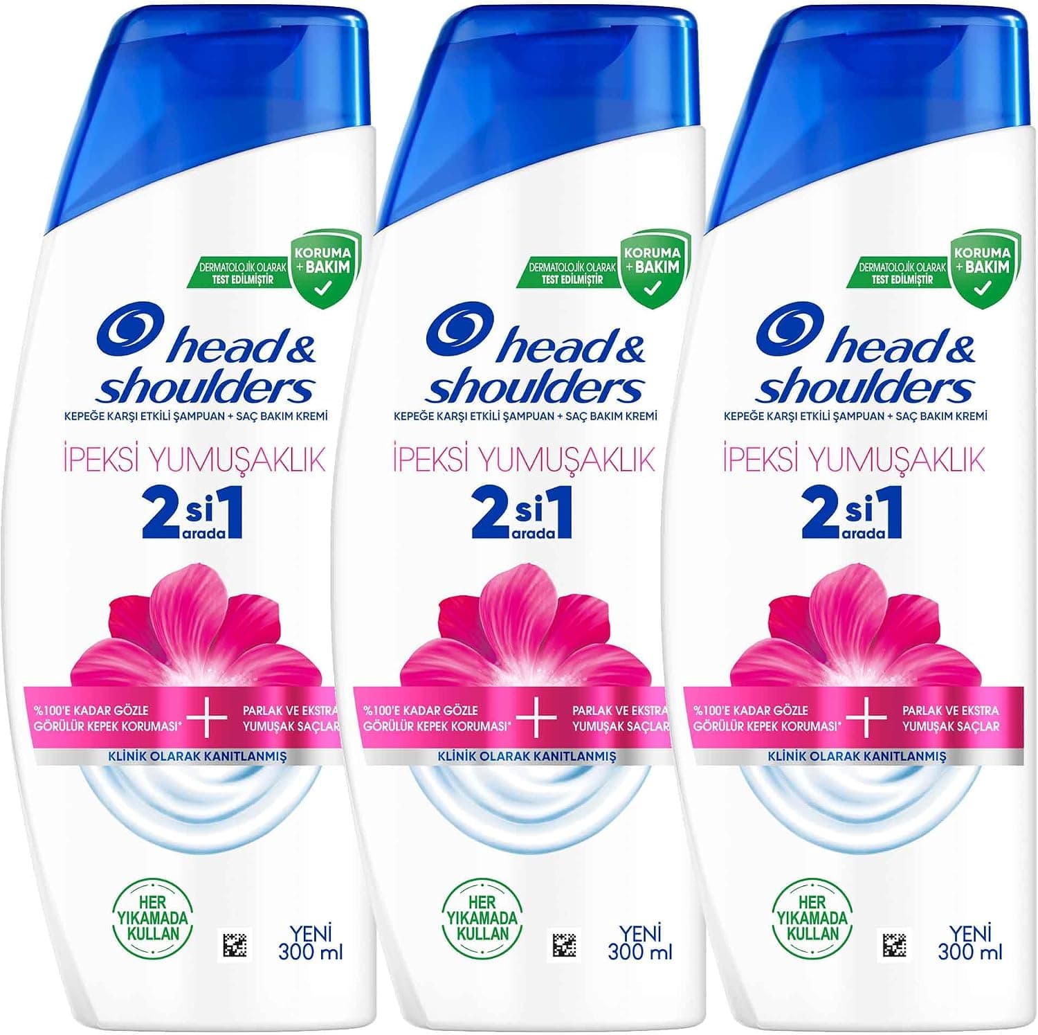 شامپو ضد شوره ۲ در ۱ Head & Shoulders با نرمی ابریشمی 300ml شامپو ضد شوره ۲ در ۱ Head & Shoulders با نرمی ابریشمی 300ml