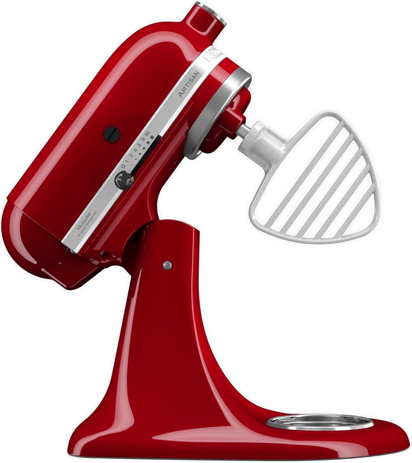 میکسر استند KitchenAid با ظرف 4.8L استیل مدل 5KSMPB5SS میکسر استند KitchenAid با ظرف 4.8L استیل مدل 5KSMPB5SS