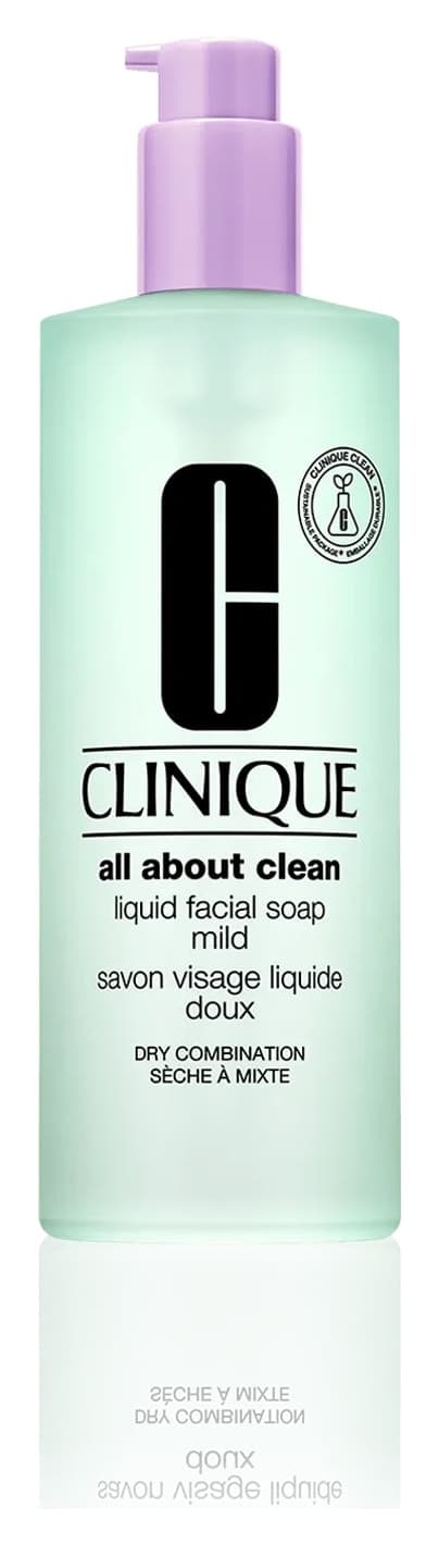 ژل پاککننده صورت Clinique All About Clean پوست حساس خشک/ترکیبی Tip2 400ml ژل پاککننده صورت Clinique All About Clean پوست حساس خشک/ترکیبی Tip2 400ml