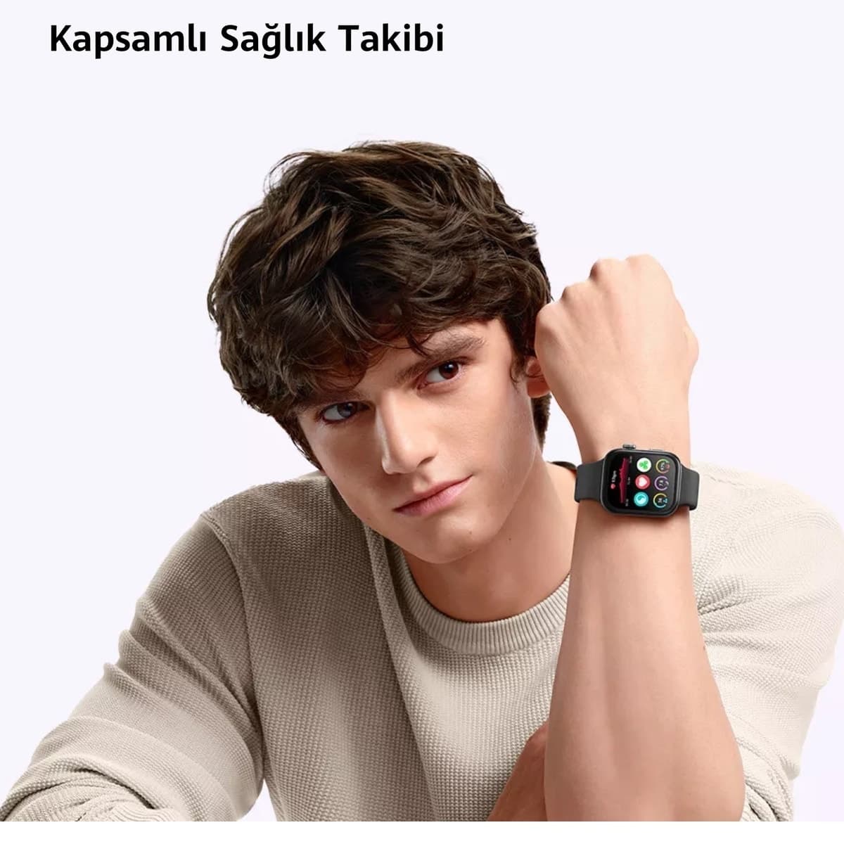 ساعت هوشمند Huawei سفید مدل Watch Fit 3 ساعت هوشمند Huawei سفید مدل Watch Fit 3