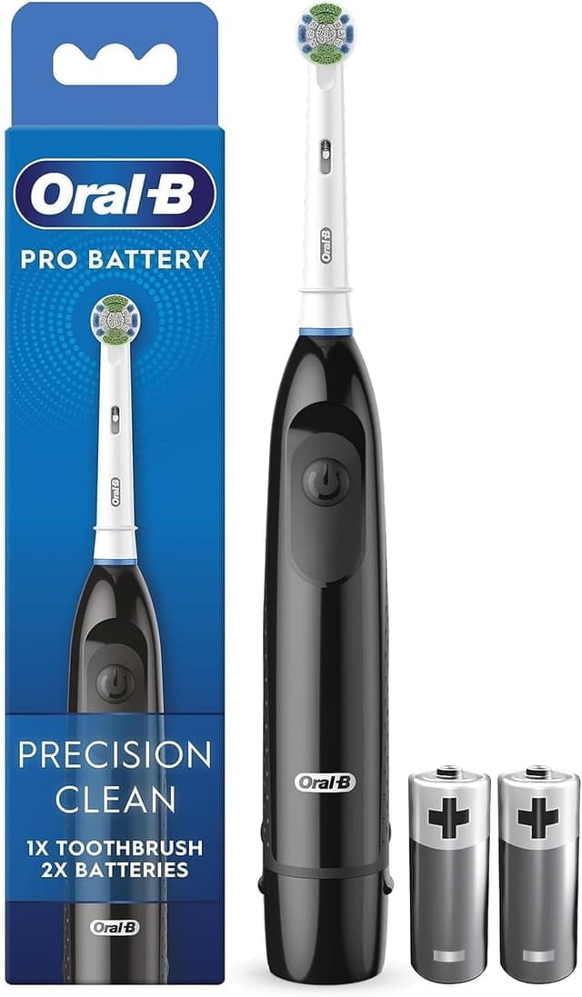 مسواک باتریخور Oral-B Pro با 2 باتری مسواک باتریخور Oral-B Pro با 2 باتری