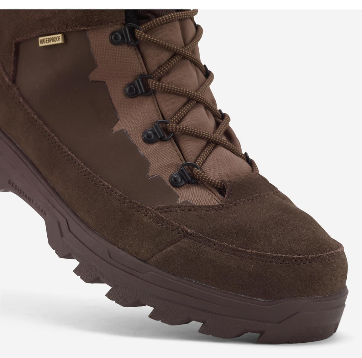 بوت شکاری مردانه Decathlon Solognac ضدآب قهوهای مدل Crosshunt 140 بوت شکاری مردانه Decathlon Solognac ضدآب قهوهای مدل Crosshunt 140