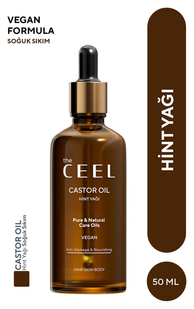 روغن کرچک The Ceel خالص سرد فشار 50 ml روغن کرچک The Ceel خالص سرد فشار 50 ml