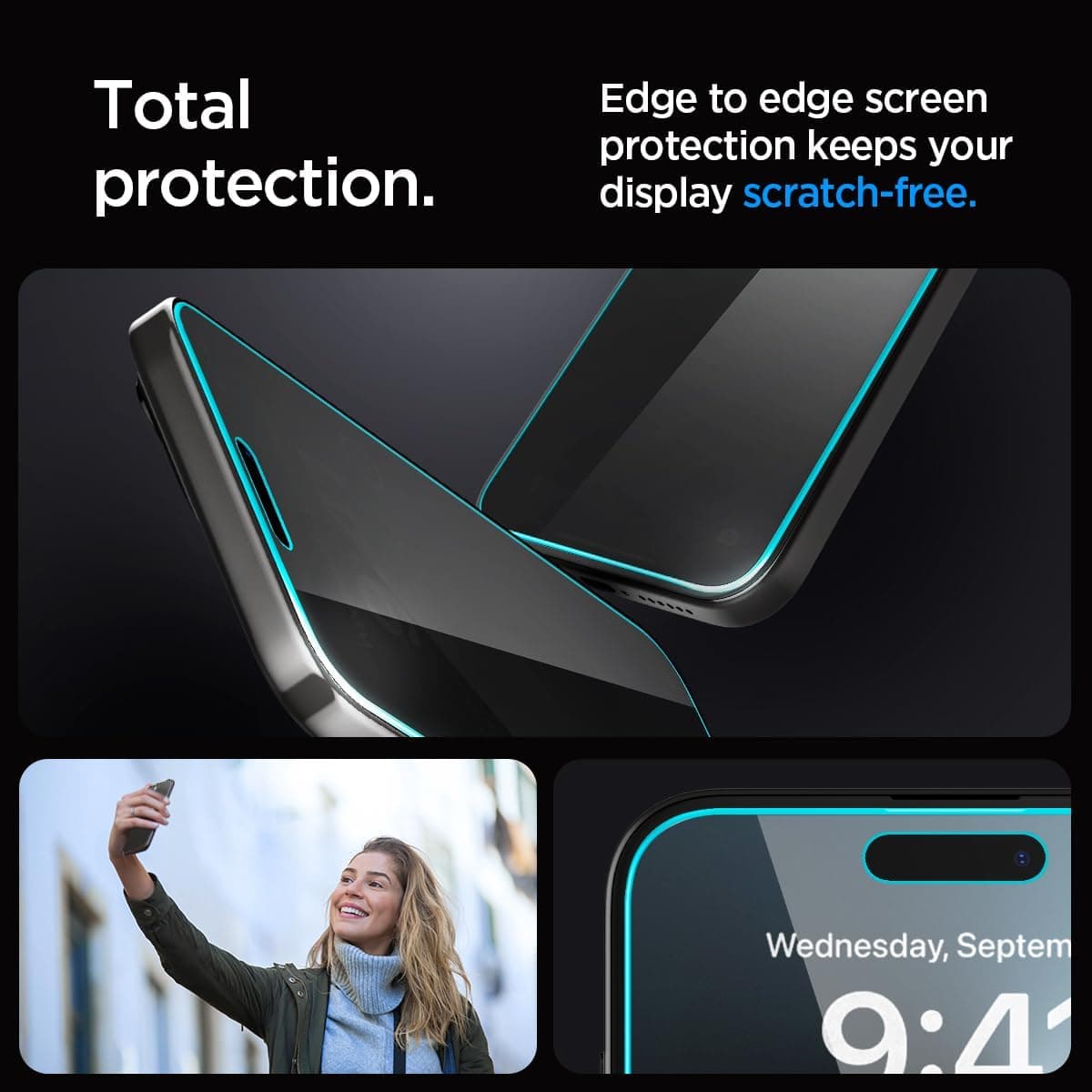 محافظ صفحهنمایش حریمخصوصی Spigen GLAStR EZ FIT iPhone 15 Pro MAX 2 عددی محافظ صفحهنمایش حریمخصوصی Spigen GLAStR EZ FIT iPhone 15 Pro MAX 2 عددی
