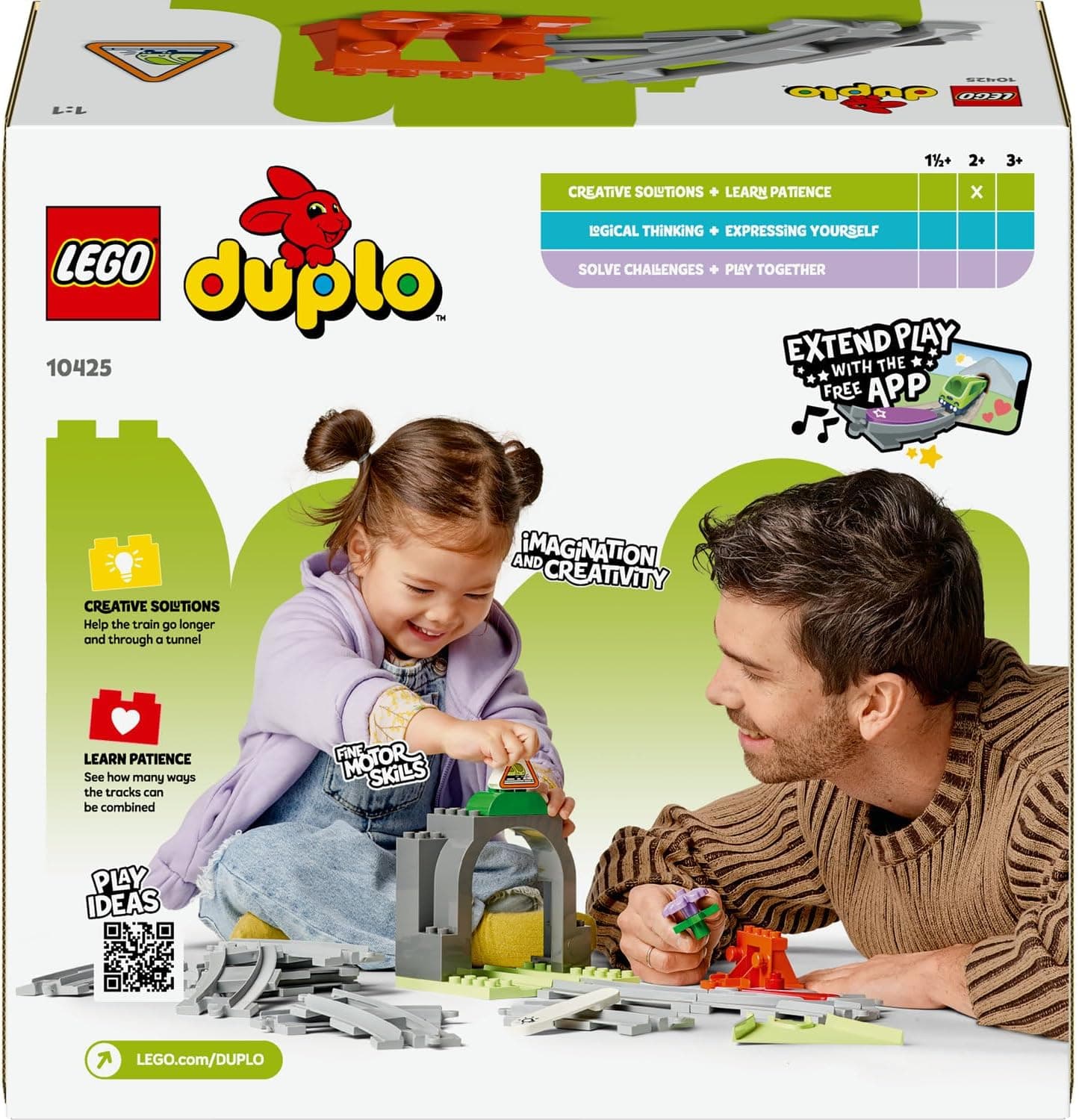 لگو DUPLO Town تکمیلی تونل قطار و ریلها مدل 10425 لگو DUPLO Town تکمیلی تونل قطار و ریلها مدل 10425