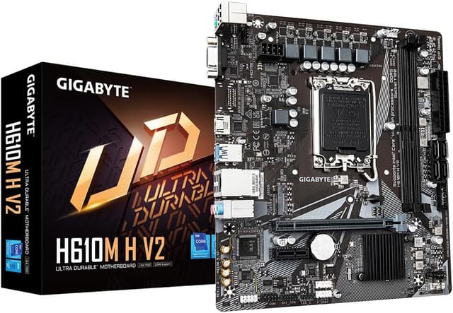 مادربرد GIGABYTE پشتیبان پردازندههای Intel Core نسل ۱۴ مدل H610M H V2 مادربرد GIGABYTE پشتیبان پردازندههای Intel Core نسل ۱۴ مدل H610M H V2