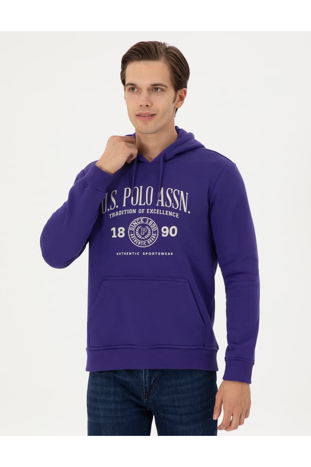 سویشرت مردانه U.S. Polo Assn. بنفش مدل 50293446-VR038 سویشرت مردانه U.S. Polo Assn. بنفش مدل 50293446-VR038