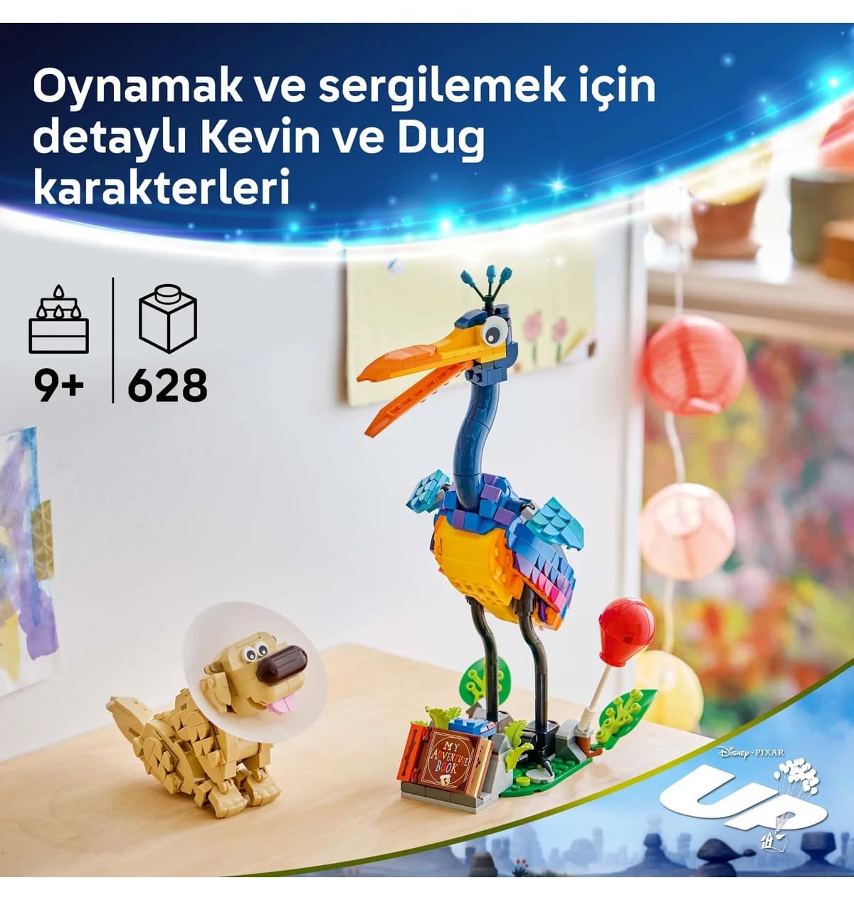 لگو Disney و Pixar Kevin و Dug مدل 43290 با 628 قطعه لگو Disney و Pixar Kevin و Dug مدل 43290 با 628 قطعه