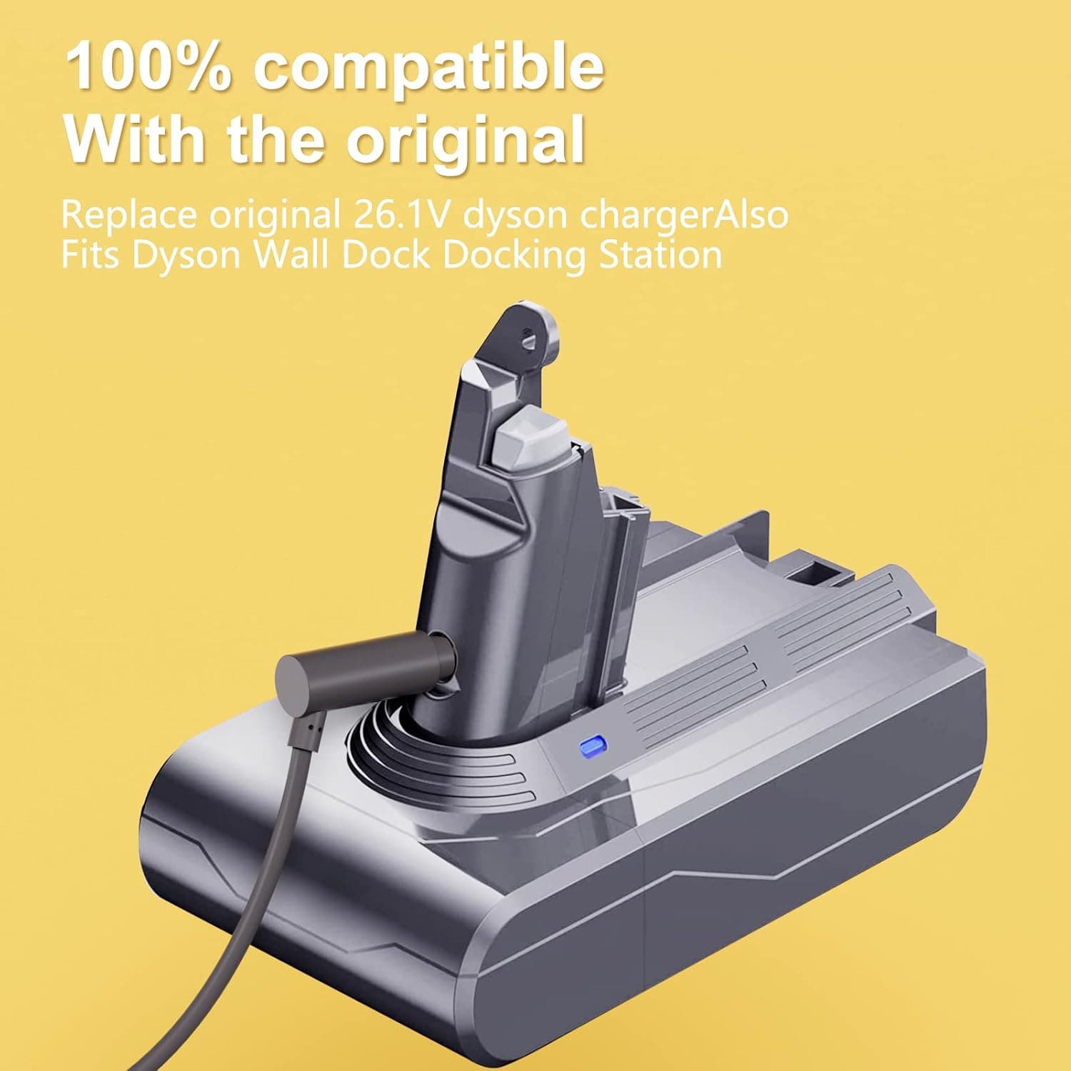 شارژر باتری Qurzou 26.1V مناسب Dyson V6 V7 V8 SV03 SV04 DC58 DC59 شارژر باتری Qurzou 26.1V مناسب Dyson V6 V7 V8 SV03 SV04 DC58 DC59