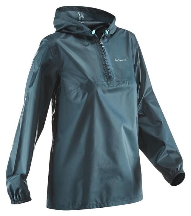 بارانی زنانه Decathlon اوتدور آبی مدل Raincut 1/2 Zip بارانی زنانه Decathlon اوتدور آبی مدل Raincut 1/2 Zip