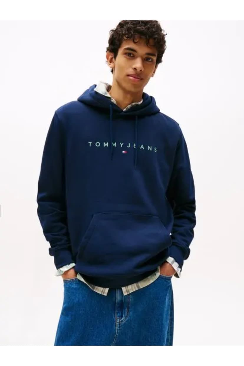 هودی مردانه Tommy Hilfiger لوگودار نخی ارگانیک با جیب کانگورویی سایز M هودی مردانه Tommy Hilfiger لوگودار نخی ارگانیک با جیب کانگورویی سایز M