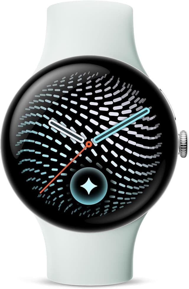 ساعت هوشمند Google Pixel Watch 5 45 mm بدنه نقرهای بند مهای Wi-Fi ساعت هوشمند Google Pixel Watch 5 45 mm بدنه نقرهای بند مهای Wi-Fi