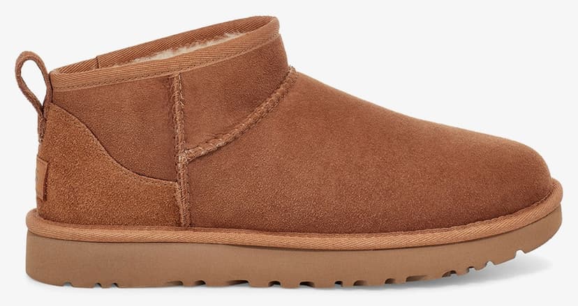 بوت زنانه UGG مدل Classic Ultra Mini رنگ قهوهای روشن بوت زنانه UGG مدل Classic Ultra Mini رنگ قهوهای روشن
