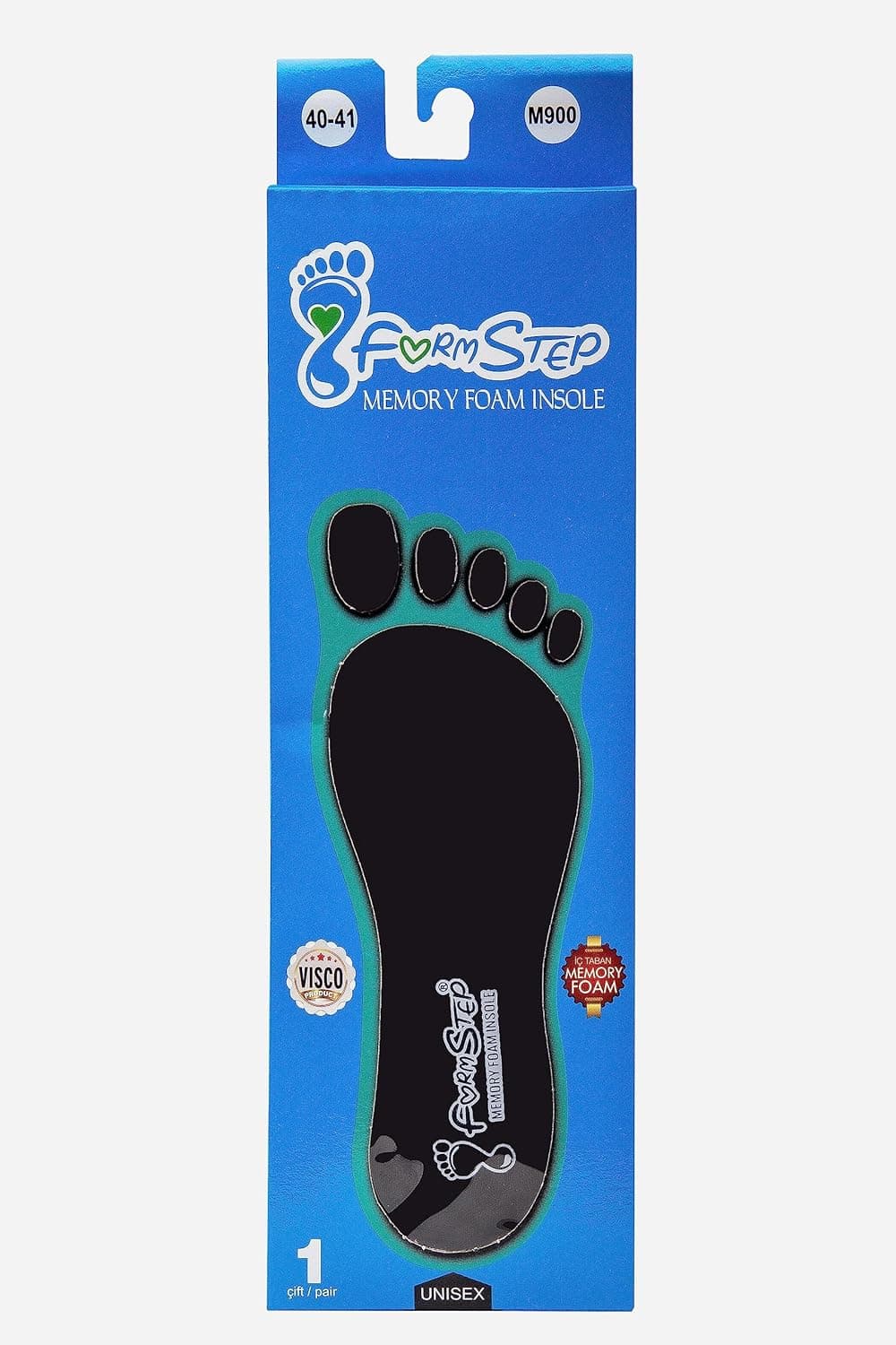 کفی کفش FormStep فوم حافظهدار ارتوپدی مناسب خار پاشنه و دویدن مدل M900 سایز 42-43 کفی کفش FormStep فوم حافظهدار ارتوپدی مناسب خار پاشنه و دویدن مدل M900 سایز 42-43