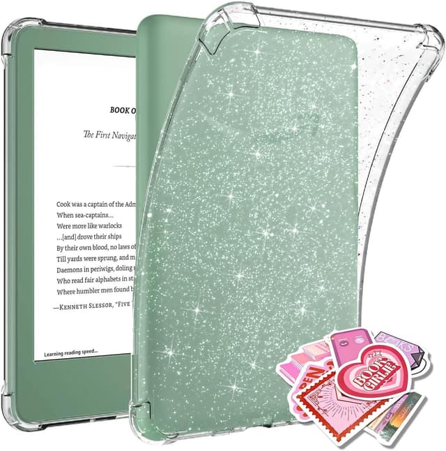 قاب Kindle 11th Gen 6" مخصوص T Tersely شفاف اکلیلی قاب Kindle 11th Gen 6" مخصوص T Tersely شفاف اکلیلی