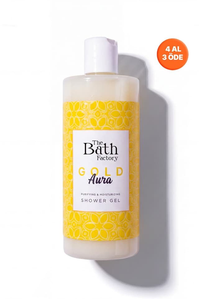ژل دوش THE BATH FACTORY مرطوبکننده و مغذی Gold Aura 400 ml ژل دوش THE BATH FACTORY مرطوبکننده و مغذی Gold Aura 400 ml