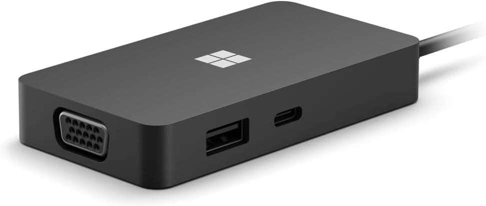 هاب سفری Microsoft Surface تجاری USB-A، USB-C، Ethernet، HDMI، Display Port مدل 161-00010 هاب سفری Microsoft Surface تجاری USB-A، USB-C، Ethernet، HDMI، Display Port مدل 161-00010