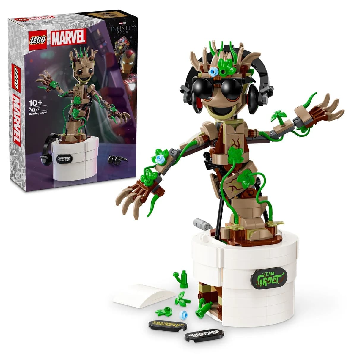 لگو Marvel Groot بالای 10 سال رقصان مدل 76297 459 قطعه لگو Marvel Groot بالای 10 سال رقصان مدل 76297 459 قطعه