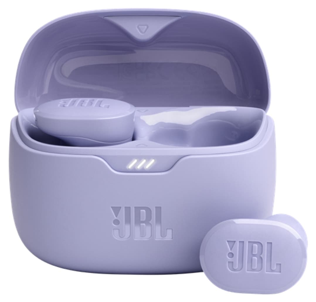 ایرباد بیسیم JBL حذف نویز بنفش مدل Tune Buds ایرباد بیسیم JBL حذف نویز بنفش مدل Tune Buds