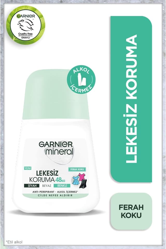 دئودورانت رولآن Garnier مینرال با رایحه تازه و محافظت ضدلک دئودورانت رولآن Garnier مینرال با رایحه تازه و محافظت ضدلک