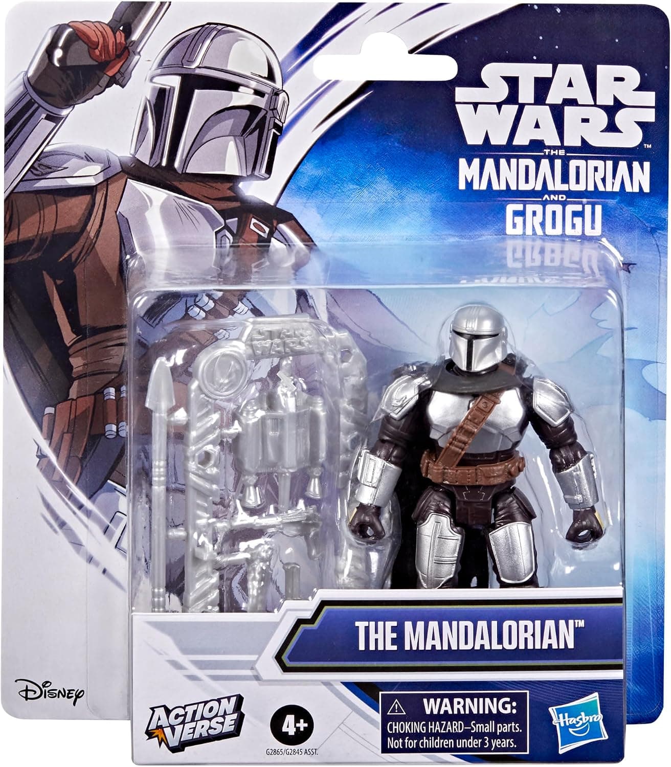فیگور اکشن Star Wars ActionVerse مدل The Mandalorian 11 cm با لوازم جانبی فیگور اکشن Star Wars ActionVerse مدل The Mandalorian 11 cm با لوازم جانبی