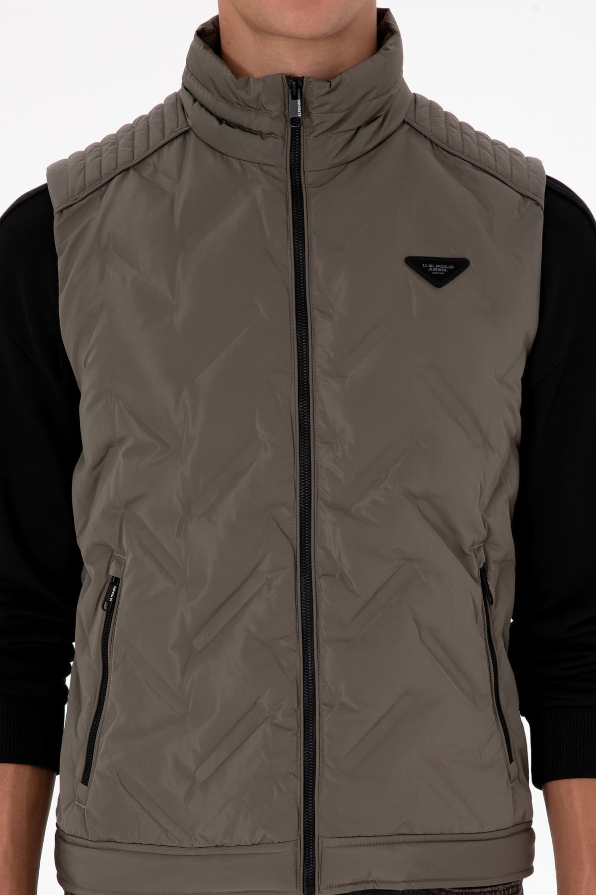 جلیقه مردانه U.S. Polo Assn. ویزون مدل 50310304-VR052 جلیقه مردانه U.S. Polo Assn. ویزون مدل 50310304-VR052