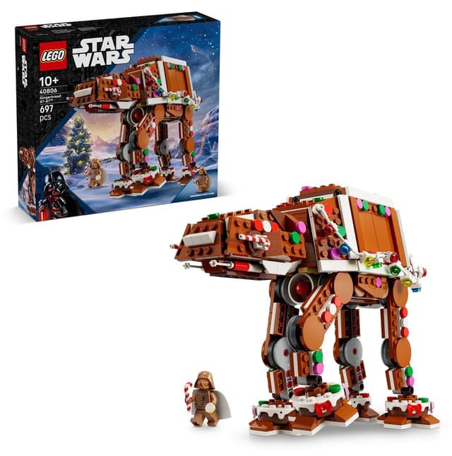 لگو 40806 Star Wars مدل AT-AT Walker کلوچه زنجفیلی 697P لگو 40806 Star Wars مدل AT-AT Walker کلوچه زنجفیلی 697P