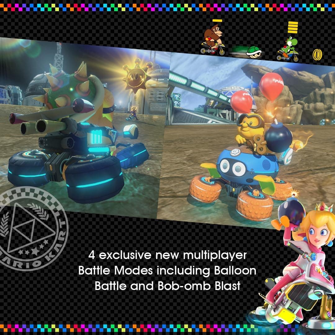 بازی ویدیویی Nintendo Mario Kart 8 Deluxe برای Nintendo Switch بازی ویدیویی Nintendo Mario Kart 8 Deluxe برای Nintendo Switch