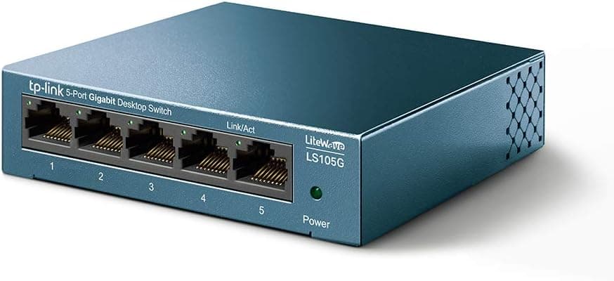 سوئیچ شبکه TP-Link پنجپورت گیگابیتی مدل LS105G سوئیچ شبکه TP-Link پنجپورت گیگابیتی مدل LS105G