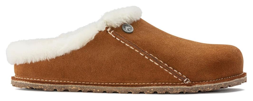 دمپایی زنانه Birkenstock چرم جیر با آستر شیرلینگ مدل Zermatt دمپایی زنانه Birkenstock چرم جیر با آستر شیرلینگ مدل Zermatt