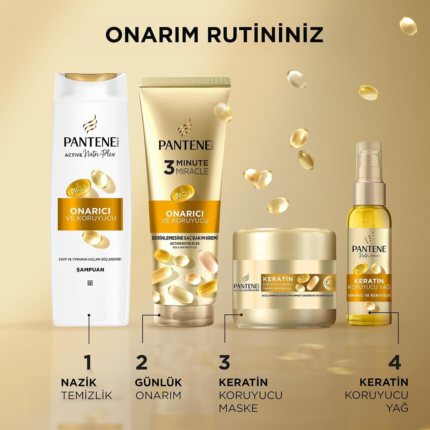 شامپو Pantene ترمیمکننده و محافظ 800 ml شامپو Pantene ترمیمکننده و محافظ 800 ml