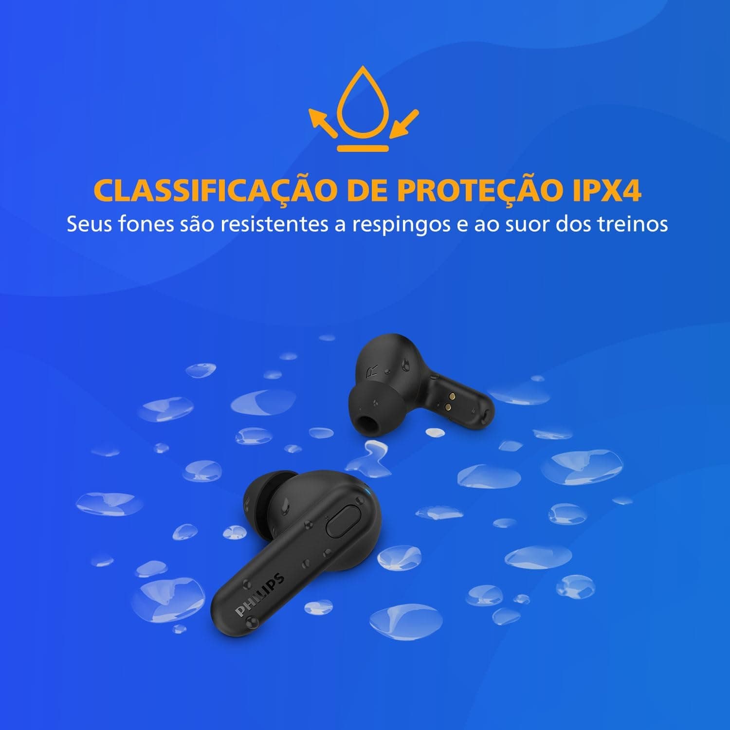 هدفون کاملاً بیسیم PHILIPS مشکی با استاندارد IPX4 مدل TAT1108BK با 5+10 ساعت هدفون کاملاً بیسیم PHILIPS مشکی با استاندارد IPX4 مدل TAT1108BK با 5+10 ساعت