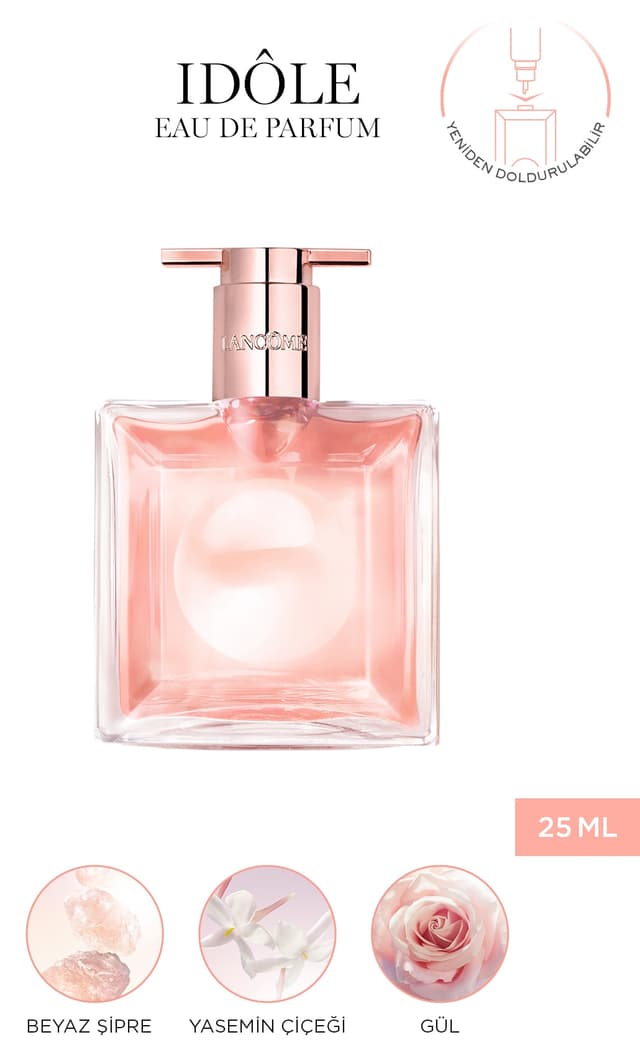 عطر زنانه Lancome Idole Le Parfum EDP 25 ml مدل 3614272639638 عطر زنانه Lancome Idole Le Parfum EDP 25 ml مدل 3614272639638