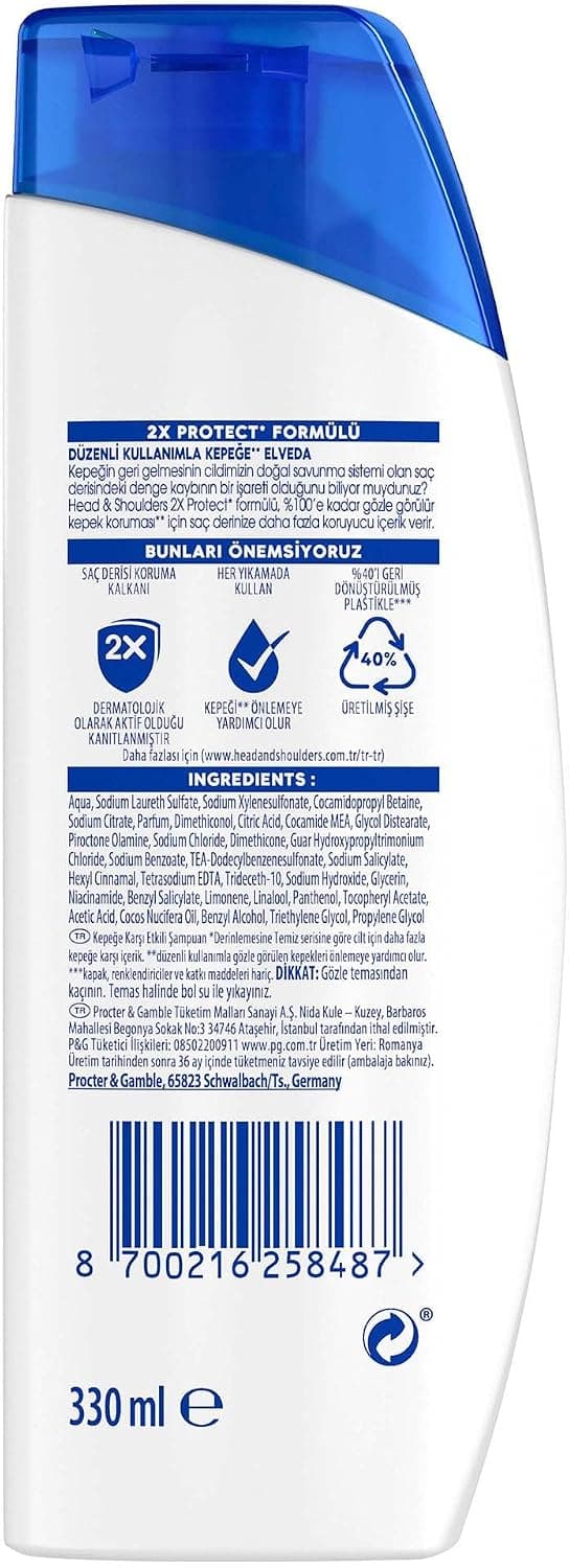 شامپو Head & Shoulders ضد شوره آبرسان عمیق با روغن نارگیل مصرف روزانه 330ML شامپو Head & Shoulders ضد شوره آبرسان عمیق با روغن نارگیل مصرف روزانه 330ML