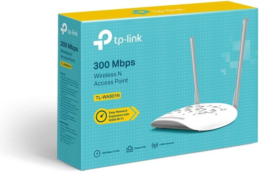 اکسس پوینت بیسیم TP-Link مدل TL-WA801N با سرعت 300Mbps اکسس پوینت بیسیم TP-Link مدل TL-WA801N با سرعت 300Mbps