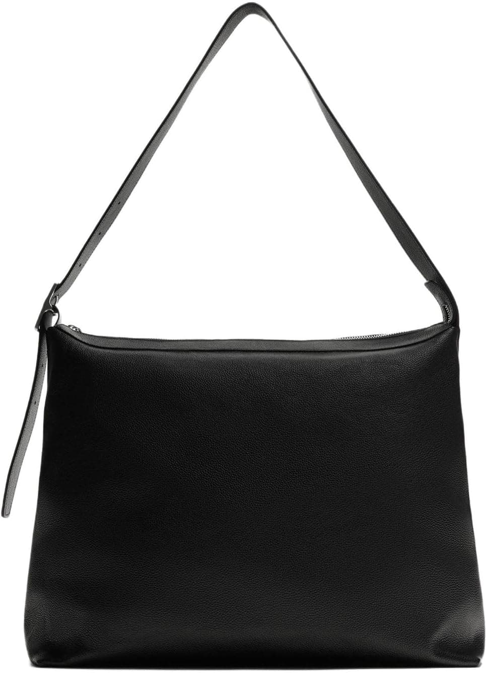 کیف Tote چرمی زنانه ZARA مشکی سایز استاندارد کیف Tote چرمی زنانه ZARA مشکی سایز استاندارد