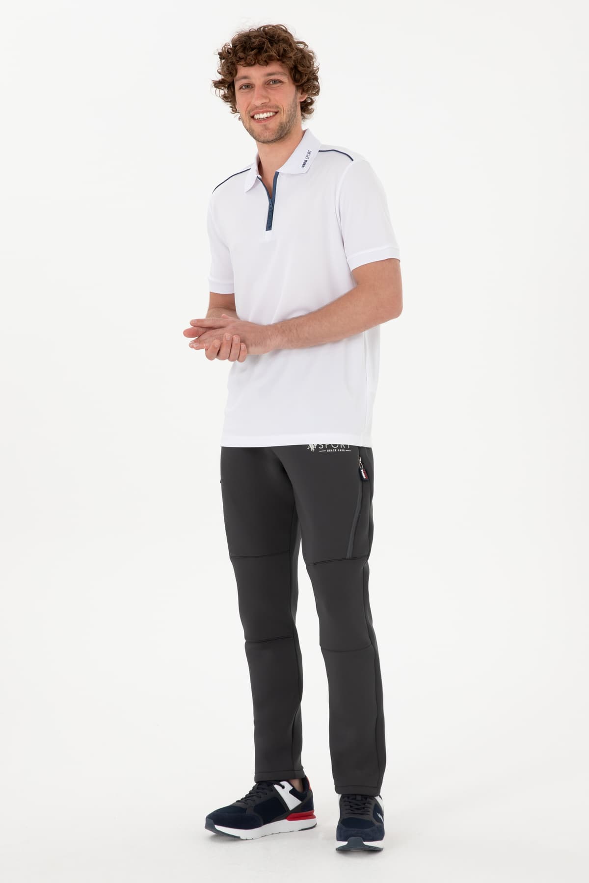 تیشرت مردانه U.S. Polo Assn. فیت معمولی یقه پولو سفید مدل 50299560-VR013 تیشرت مردانه U.S. Polo Assn. فیت معمولی یقه پولو سفید مدل 50299560-VR013