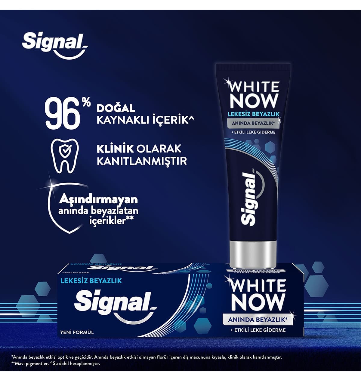 خمیر دندان Signal سفیدکننده بدون لکه White Now 75 ml X2 خمیر دندان Signal سفیدکننده بدون لکه White Now 75 ml X2
